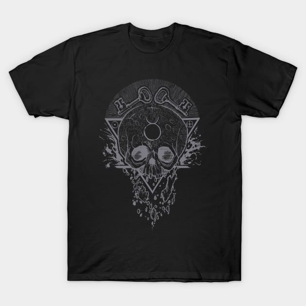 Broken skull T-Shirt by Goat Lord